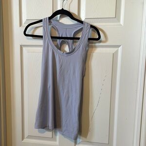 Athleta Nitro keyhole tank, soft lavender, size small